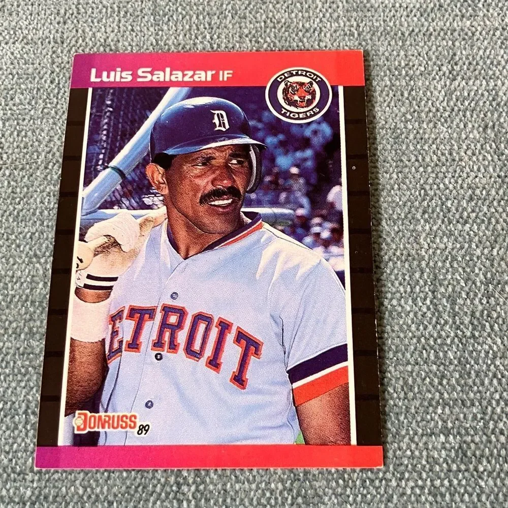 1989 Donruss Detroit Tigers Baseball Card Trading Card